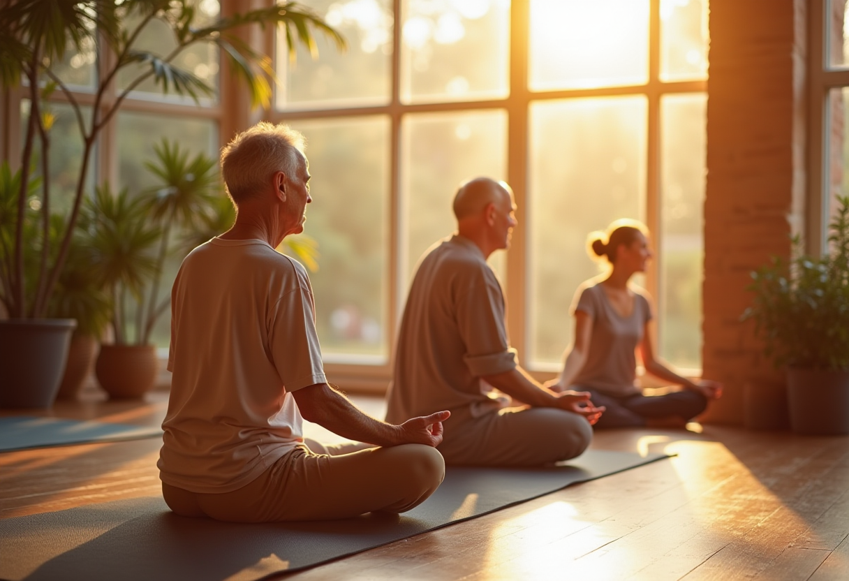 Заняття з йоги